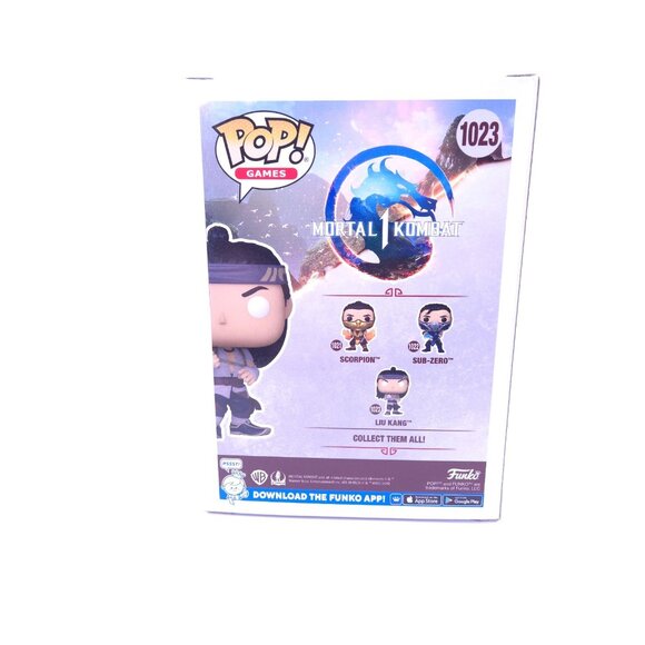Funko POP! Mortal Kombat Liu Kang 1023 Games Vinyl Figure New with Protector - Picture 7 of 11
